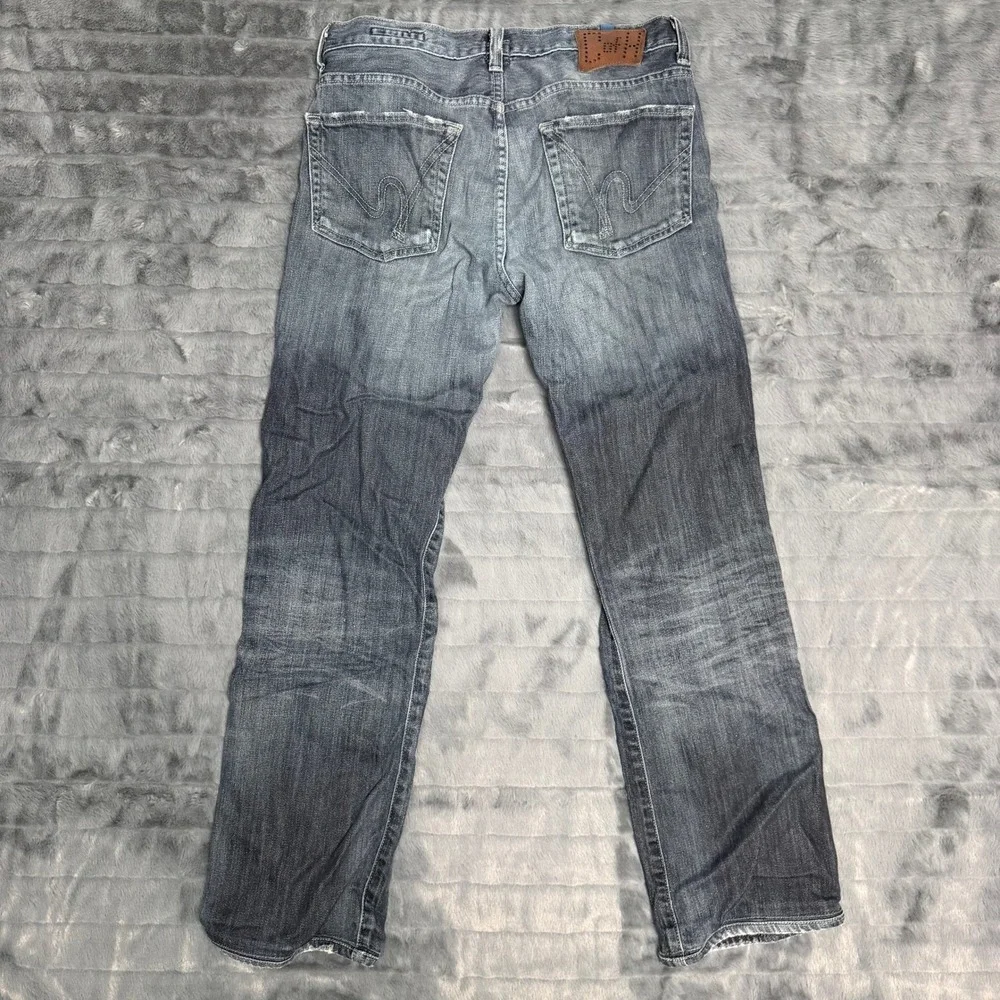 Citizens of Humanity Sid Straight Leg Jeans Mens 31 Faded Blue 6054-104 Made USA